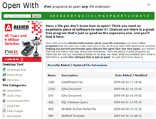 Tablet Screenshot of openwith.org